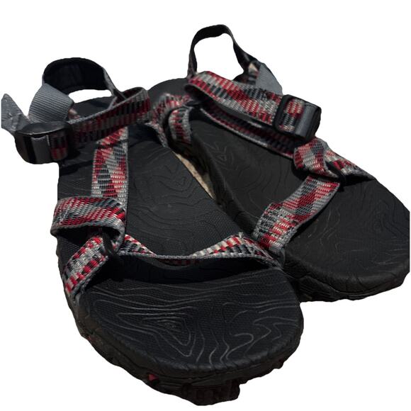 The North Face Other - THE NORTH FACE Comfort Hiking Strappy Sandals Gray Orange Size men's US 12